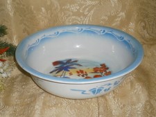 ANTICO GRANDE CATINO FERRO SMALTATO CON DECORI CINA ANNI 60   DIAM 34 H10  china