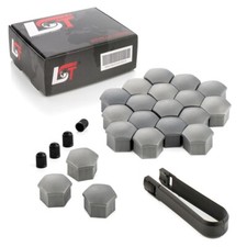 20x Caches Vis D'Enjoliveurs Ecrou de Roue Kit Gris 17 MM pour Suzuki