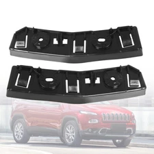 For 2014-2018 JEEP CHEROKEE Bumper Bracket Front Left+Right Side Outer Upper