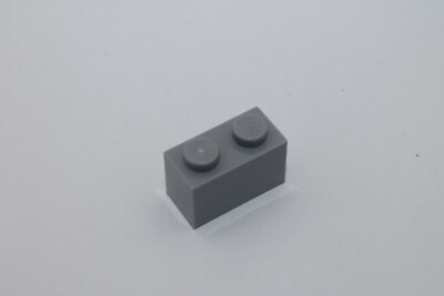 Lego 10x Basic Steine 1x2 bricks 3004 hellgrau light bluish gray