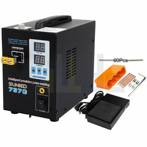 737G Pulse Spot Welder Welding Soldering Machine 18650 Battery Packs 110V 1.5KW