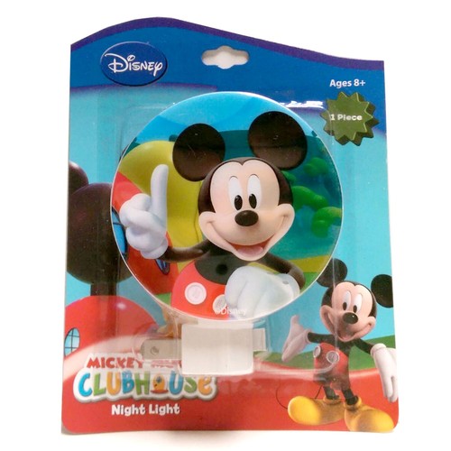 DISNEY MICKEY MOUSE Kids Boys Girls Decorative Room NIGHT LIGHT Lamp NEW - Picture 2 of 4