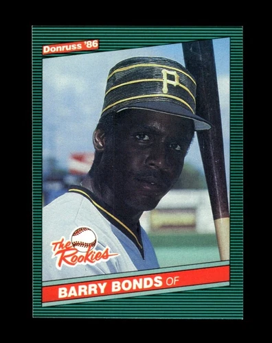 1986 Donruss The Rookies Set-Break # 11 Barry Bonds Xrc NR-MINT *GMCARDS*