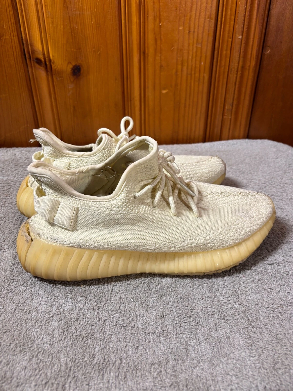 Adidas Yeezy Boost 350 V2 crema tripla bianca taglia 10