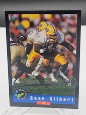 1992 Classic Draft Picks Sean Gilbert #30 Rookie RC Signed Autographed Card. rookie card picture