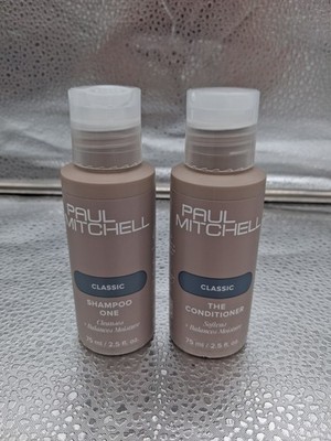Paul Mitchell Classic Shampoo One & Conditioner 2.5 oz Travel Size Combo