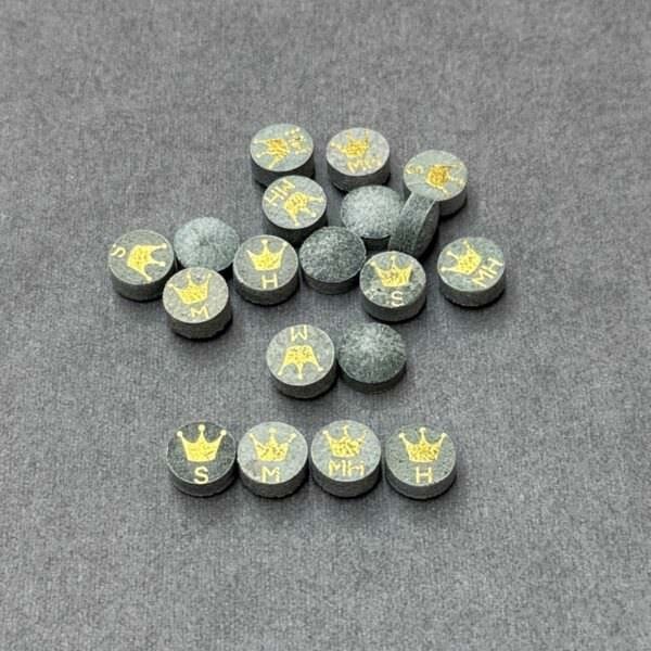 Puntas prensadas triple corona de 11 mm