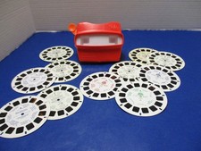 Viewmaster 1998 Fisher Price Toy w/ 10 Picture Reels