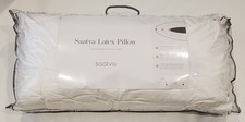 SAATVA LATEX PILLOW KING Size 18x34 ORGANIC COTTON Luxury HIGH LOFT 185.00