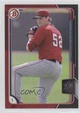 2015 Bowman Draft Asia Exclusive Black & Red Chris Ellis #132 0x1