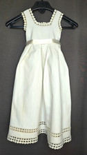 Antique French Child's Dress First Communion, Christening,late 19th-early 20th c