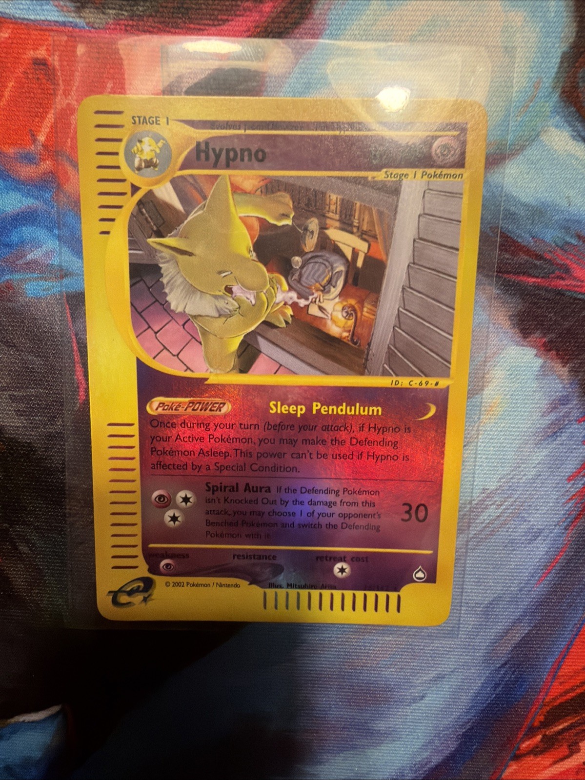 Pokemon TCG Hypno Aquapolis Reverse Holo Card 16/147 Near Mint Condition
