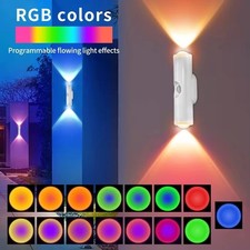 Magnetic RGB LED Night Light Smart Motion sensor USB Rechargeable Ambient Lamp