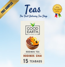 Good Earth - Rooibos Chai Decaf Tea - Caffeine Free -  15 Tea Bags - FAST UK P&P