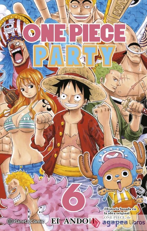 One Piece Party nº 06. NUEVO. ENVÍO URGENTE (Librería Agapea)