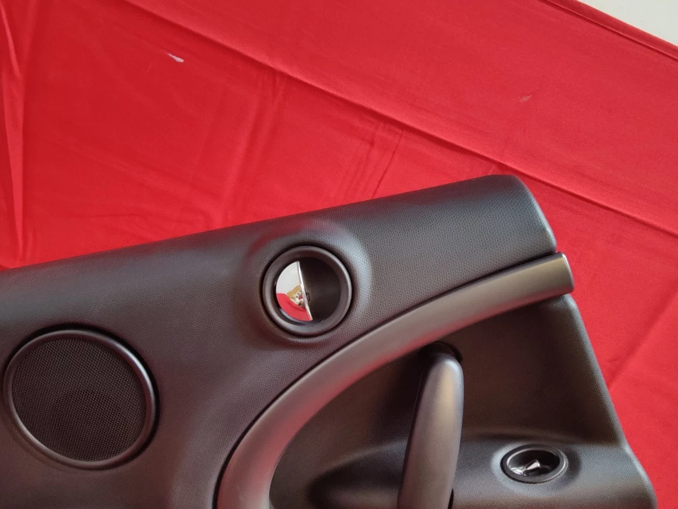 2011-2016 MINI COOPER COUNTRYMAN PAINEL TRASEIRO ESQUERDO PORTA MOTORISTA PRETO - Imagem 2 de 4