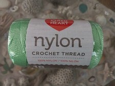 Red Heart Crochet Nylon Thread Size 18 Neon B...