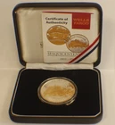 1852-2002 Sesquicentennial Wells Fargo .999 1 oz. Proof Medallion Box & COA