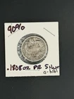1914 D BARBER Quarter 90% Silver 25 cent EARLY RARE NICE American COIN