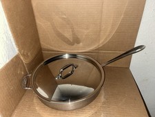 Sartén para salsa/salsa de acero inoxidable de 3 cuartos de galón con tapa