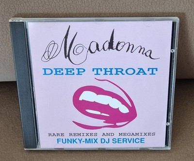 MADONNA Deep Throat Limited For DJ'S  (WIE DEEP DANCE) Rare Remixes & Megamixes