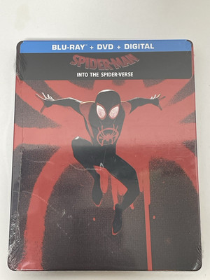 New Steelbook Spider-Man: Into The Spider-Verse (DVD + Blu-ray + Digital)