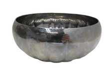 VINTAGE GEORG JENSEN DENMARK STAINLESS STEEL LEGACY MID CENTURY FRUIT BOWL