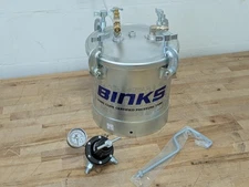 Binks Pressure Tank for Paint Sprayer 2.8 Gal. Zinc Plated Steel 83C-210