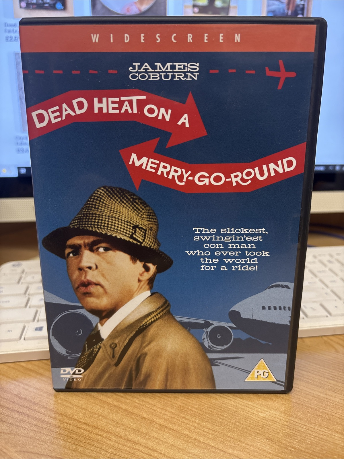 Dead Heat On A Merry Go Round - Dvd (2003) James Coburn - Rare - U.k R2 ⭐️VGC⭐️