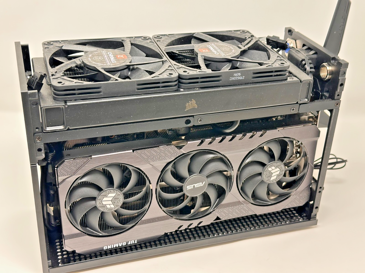 Custom FormD T1 ITX Gaming PC - Ryzen 5 5600G, RTX 3080, 16GB RAM