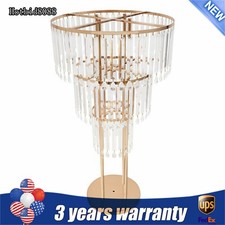 Gold Iron Acrylic Flower Stand for Wedding Centerpieces Wedding Flower Stand