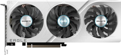 GIGABYTE GeForce RTX 4060 Eagle OC ICE weiß 8GB GDDR6, NVidia Grafikkarte Gaming