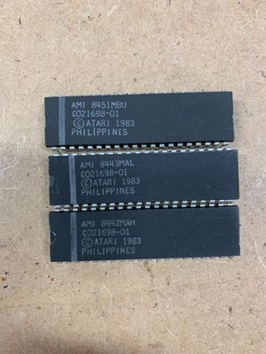 1x Atari 800XL/65XE/130XE/XEGS PAL ANTIC C021698/CO21698