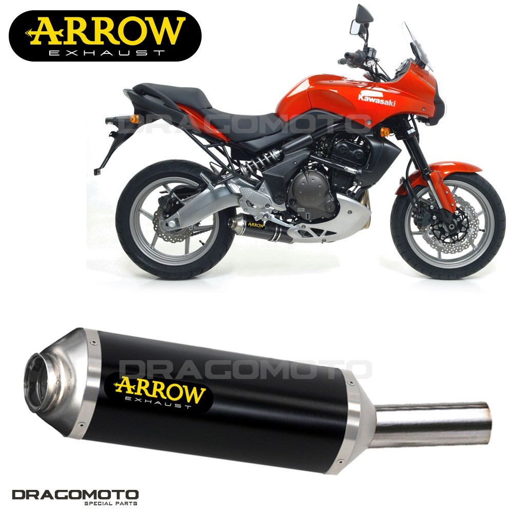 Silencieux ARROW pour Kawasaki Versys 650 résout la rouille et rajeunit votre moto