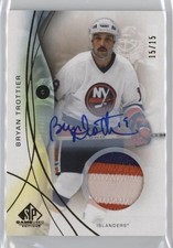 2024-25 SP GAME USED SPGU GOLD LEGENDS PATCH AUTO BRYAN TROTTIER /15 ISLANDERS