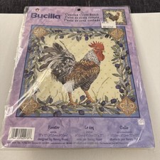 Bucilla Rooster Kit New/Unopened Counted Cross Stitch 42978 Nancy Rossi PD7