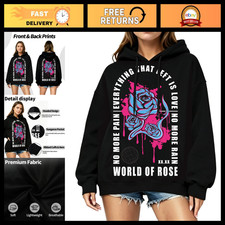 Unisex Polyester Hoodie Pullover Sweatshirt - Comfortable, Casual Wear, Warm  S