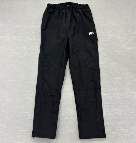 Helly Hansen Regenhose Herren Medium Helly-Tech schwarz wasserdicht Reißverschlussbündchen