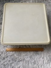 Tupperware Vintage Large 12" Square Cake Box Storage Container with Lid