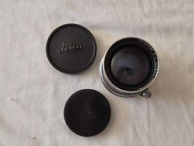 Leica Leitz Summitar 50mm f2.0 SM Collapsible Lens S#: 666xxx w/Caps Germany