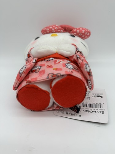 Sanrio Hello Kitty Geisha Plüsch Kimono Puppe Stofftier Japan Rare Edition - Bild 4 von 7