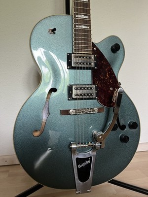 Gretsch G2420T Streamliner Hollow Body in Gunmetal mit Bigsby   Top Zustand