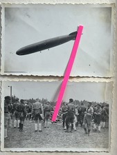 German 2 X Photo HJ Boys Rally Nuremberg 1933 From Photo album Deutschland Foto