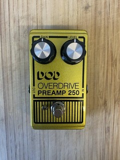 DOD Overdrive Preamp 250 Guitar Effects Pedal