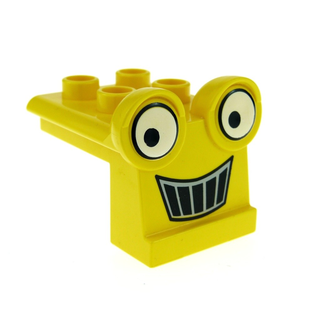 1x Lego Duplo Construction Vehicle Yellow Baggi Scoop Bob the Builder 4263586