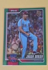 2026 Topps Series 1 - Jhoan Duran #83 Green Rainbow Foil /99