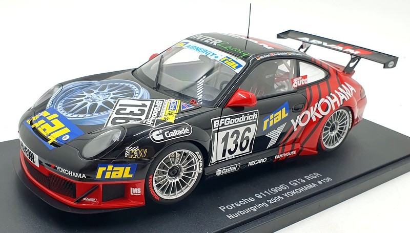 Autoart 1/18 Scale Diecast 80571 - Porsche 911 996 GT3 RSR 2005