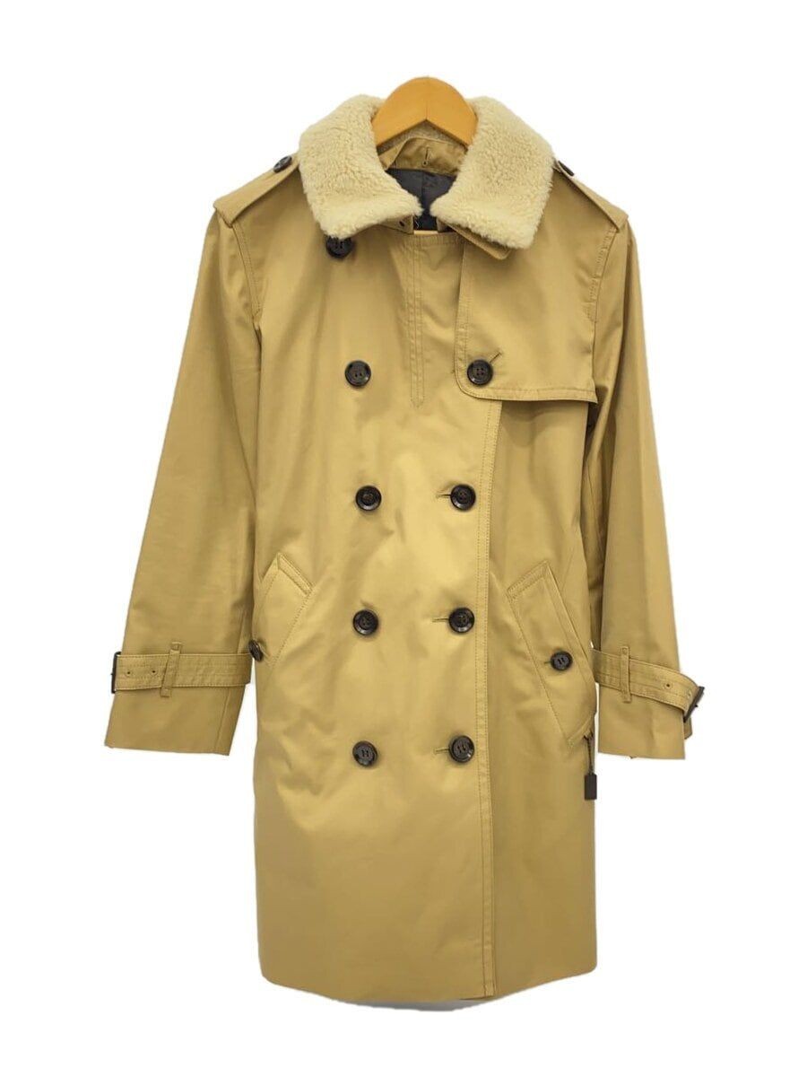 ALTRA COACH altro cappotto M cotone beige tinta unita f76255