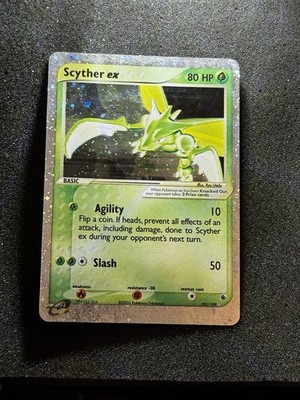 Pokémon Scyther ex - EX Ruby & Sapphire - 102/109 - Holo - Englisch