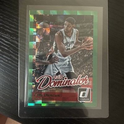 2014-15 Panini Donruss Elite Dominator /999 Tim Duncan #33 HOF 1p3t